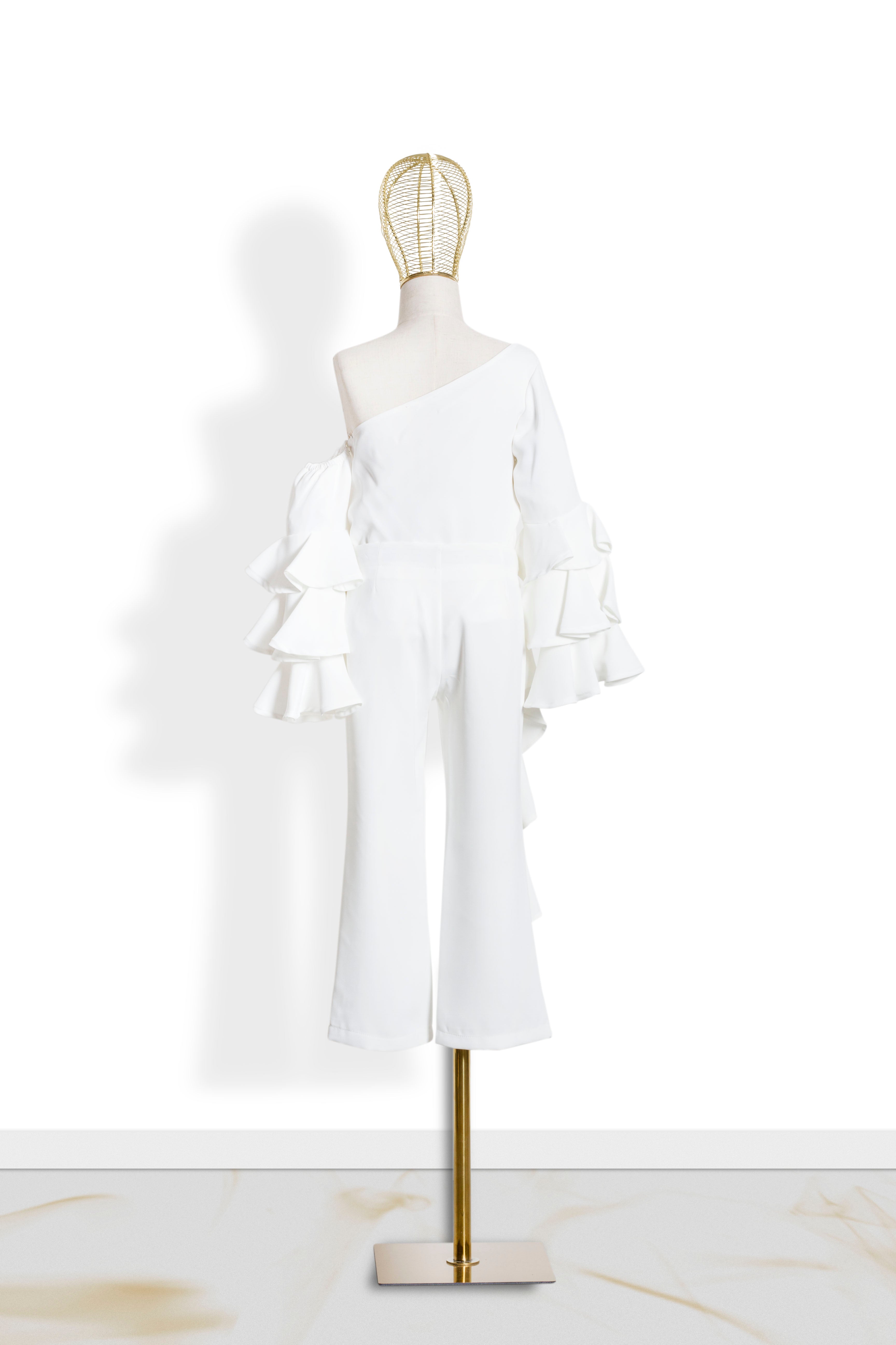 Coordinato Bambina Volant Chic '60