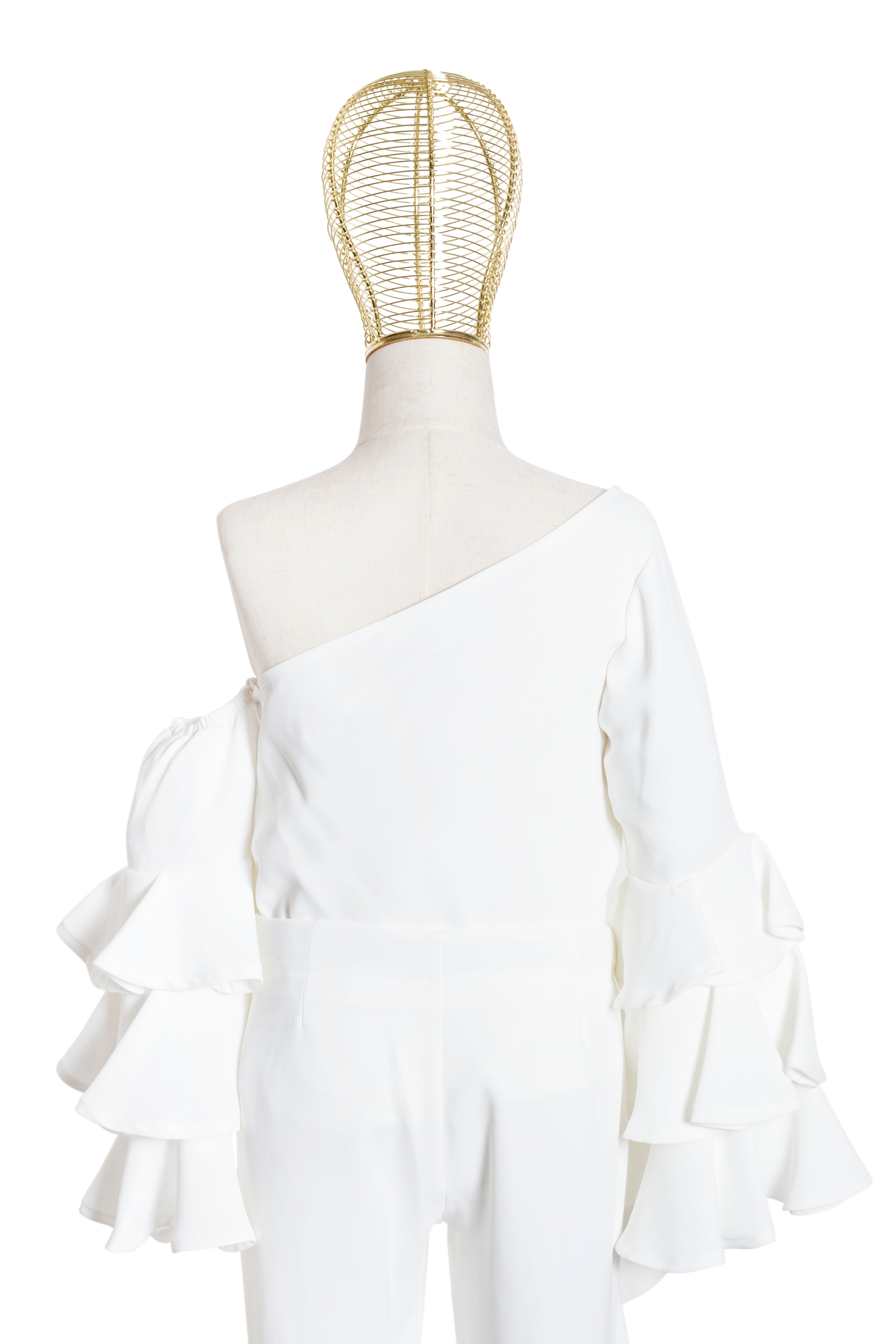 Coordinato Bambina Volant Chic '60