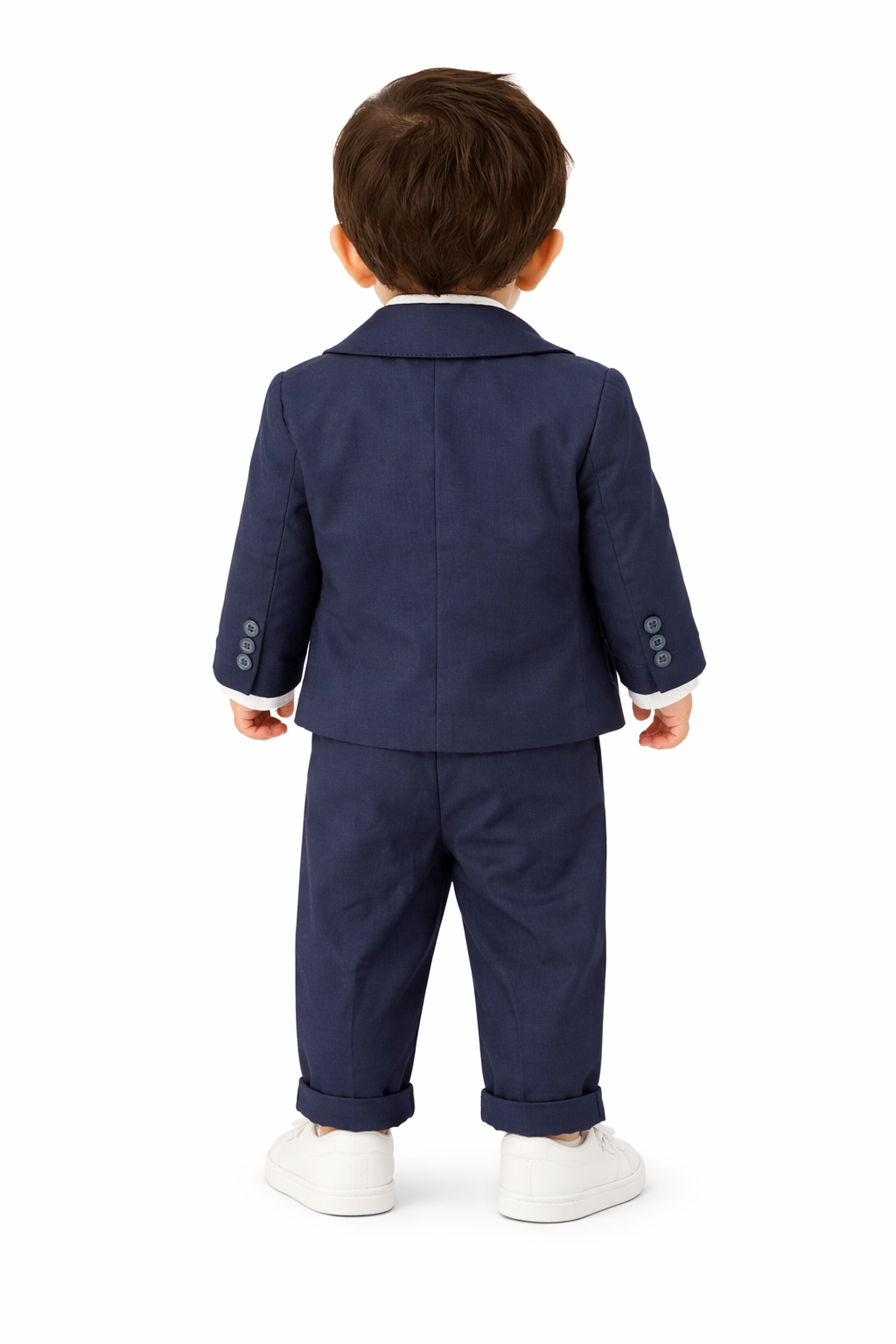 Pantalone Battesimo Bimbo Blu Notte