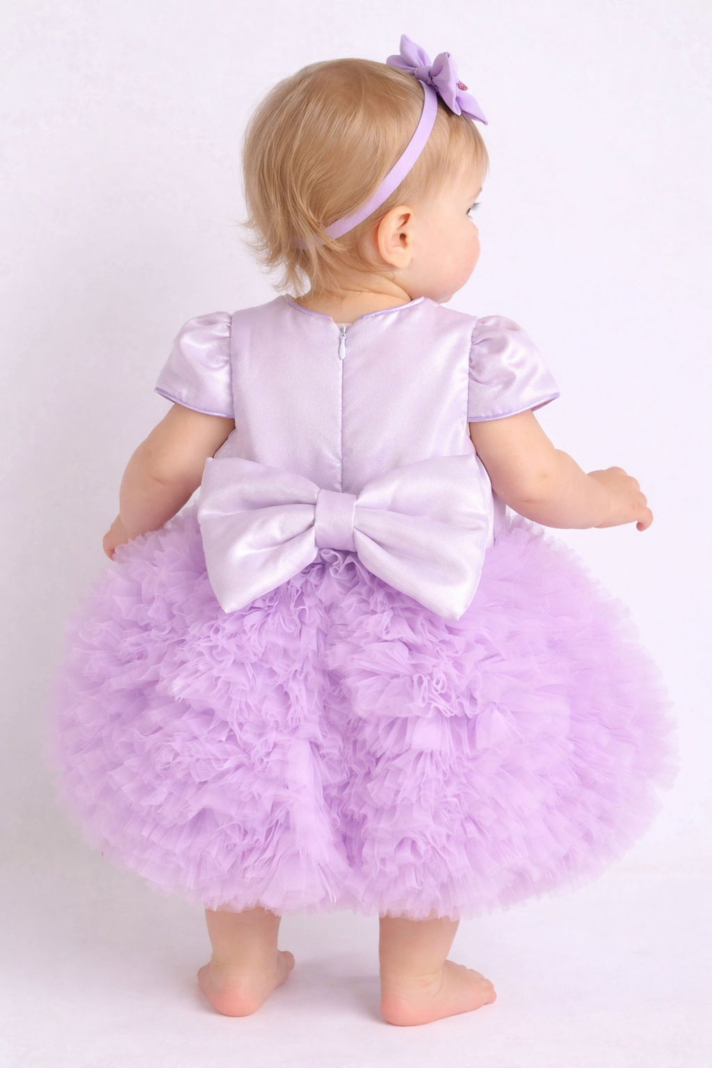 Abito Neonata Palloncino Glicine
