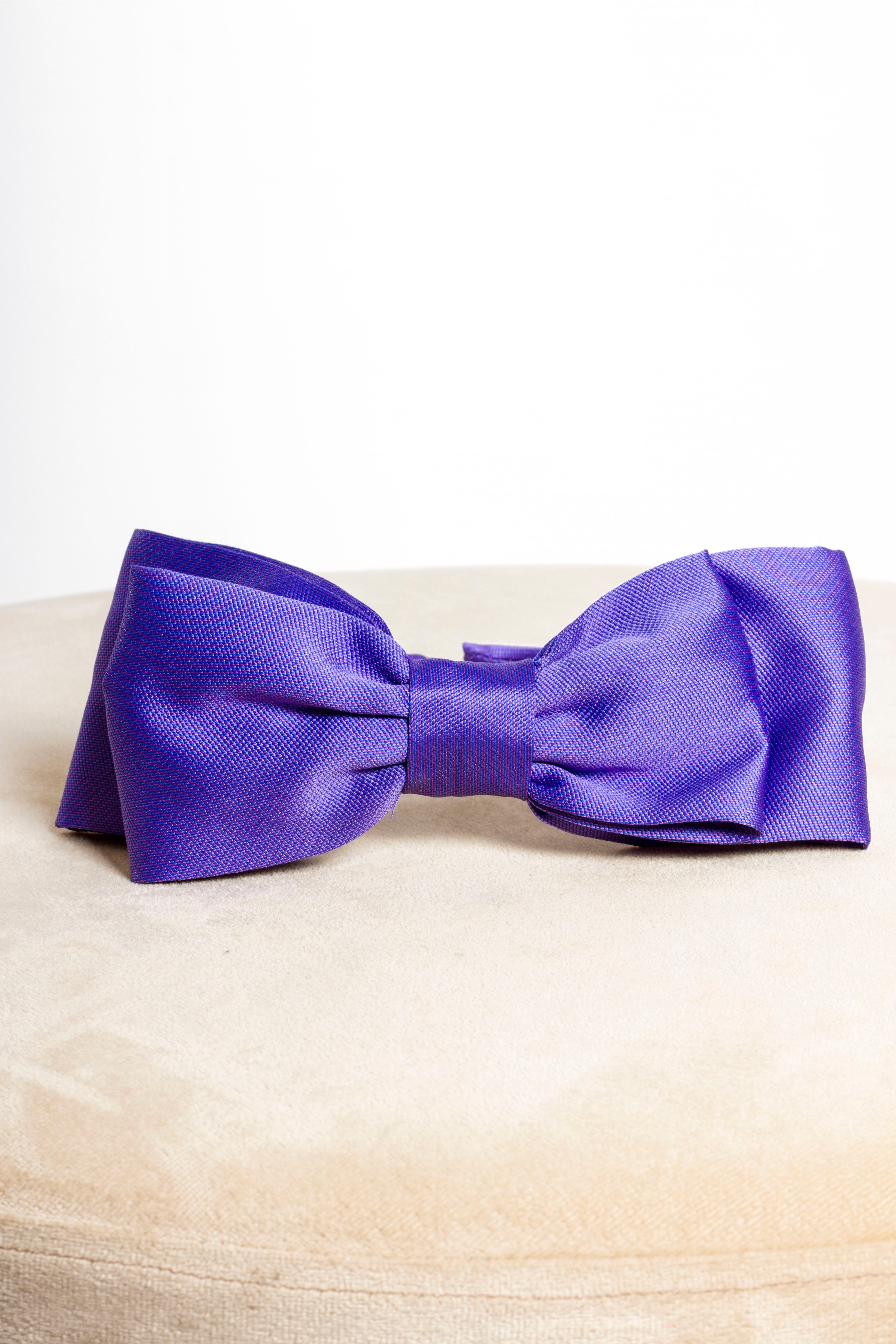 Cerchietto Bambina Fiocco Viola