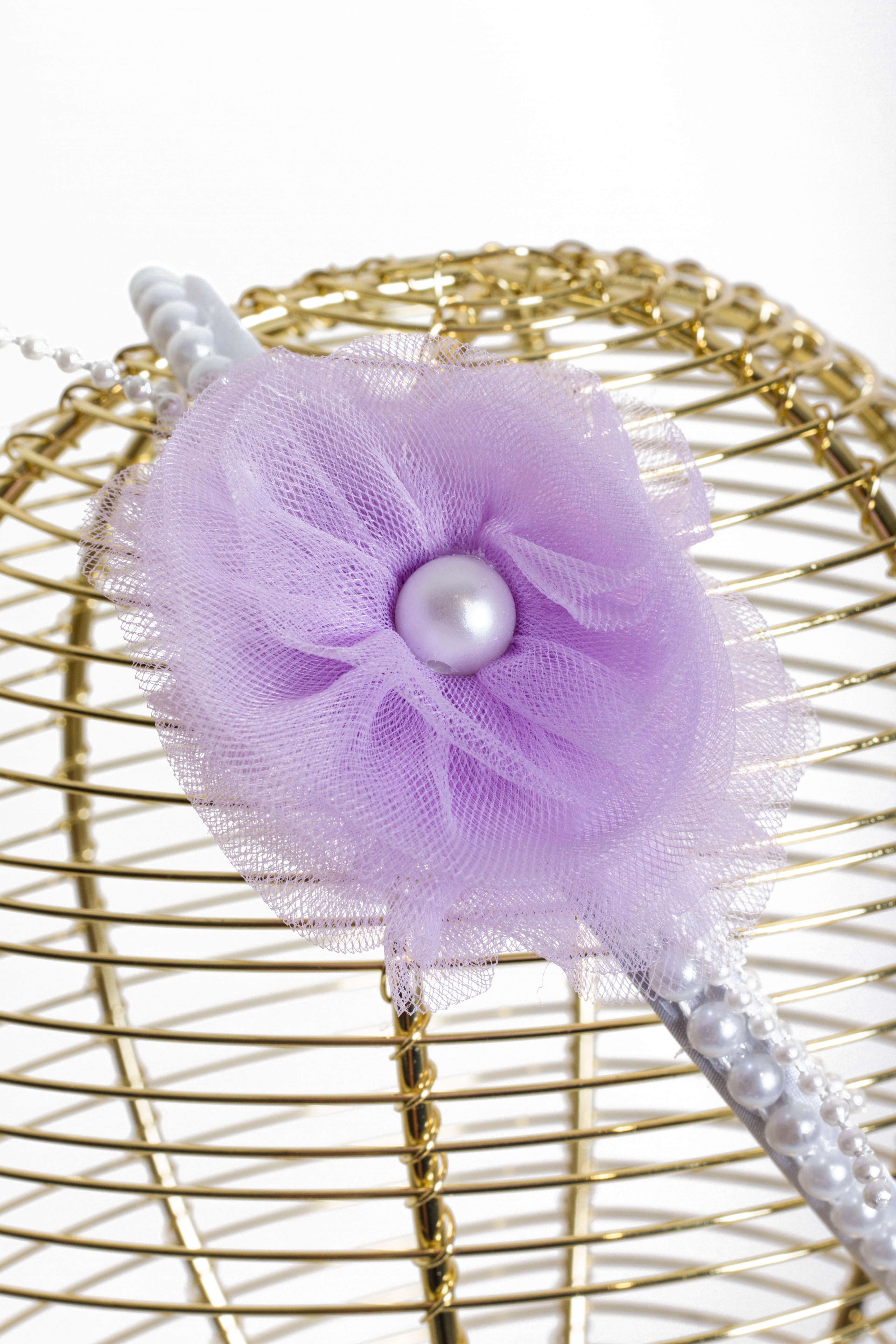 Cerchietto Fiore Violet