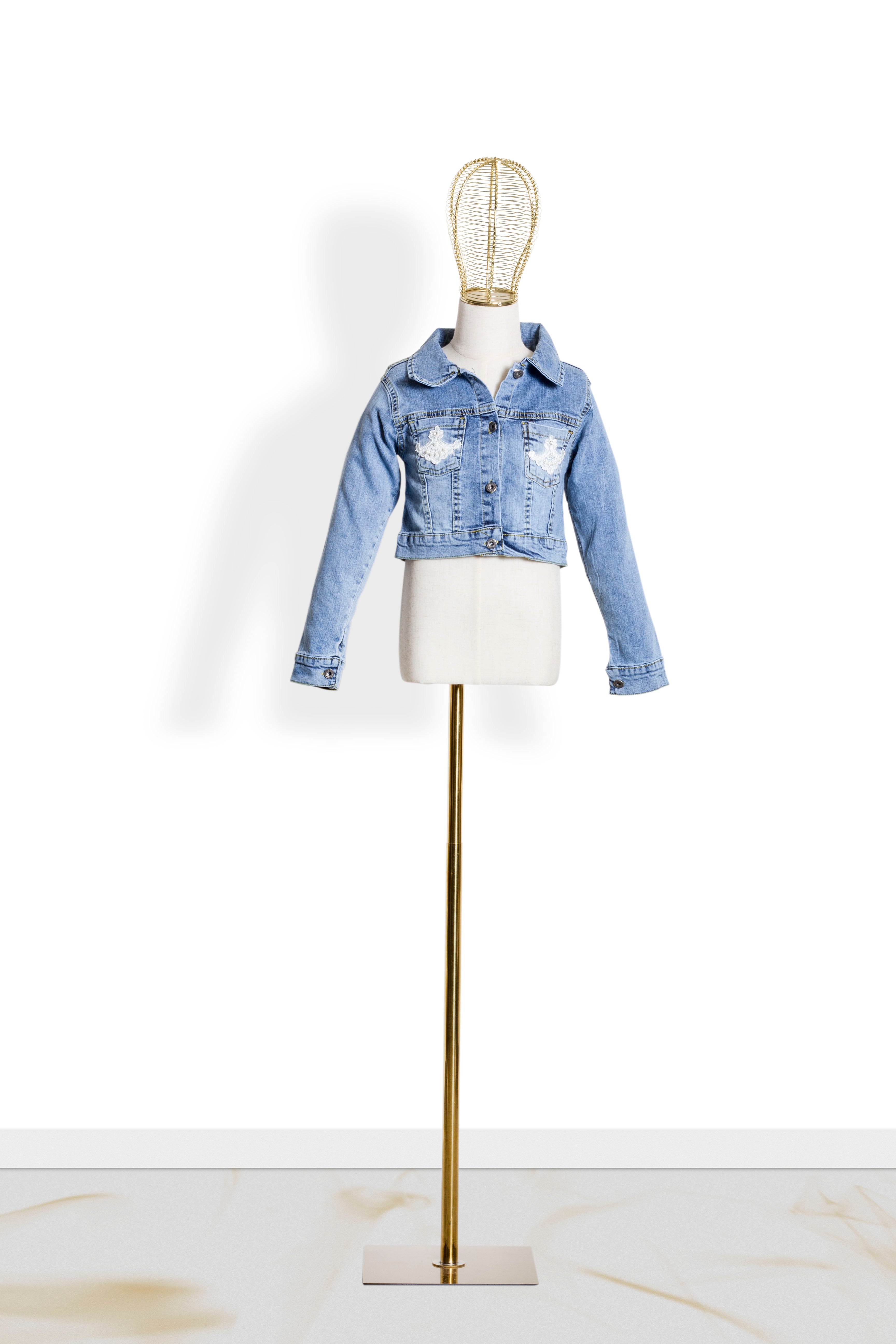Giacca Bambina Denim