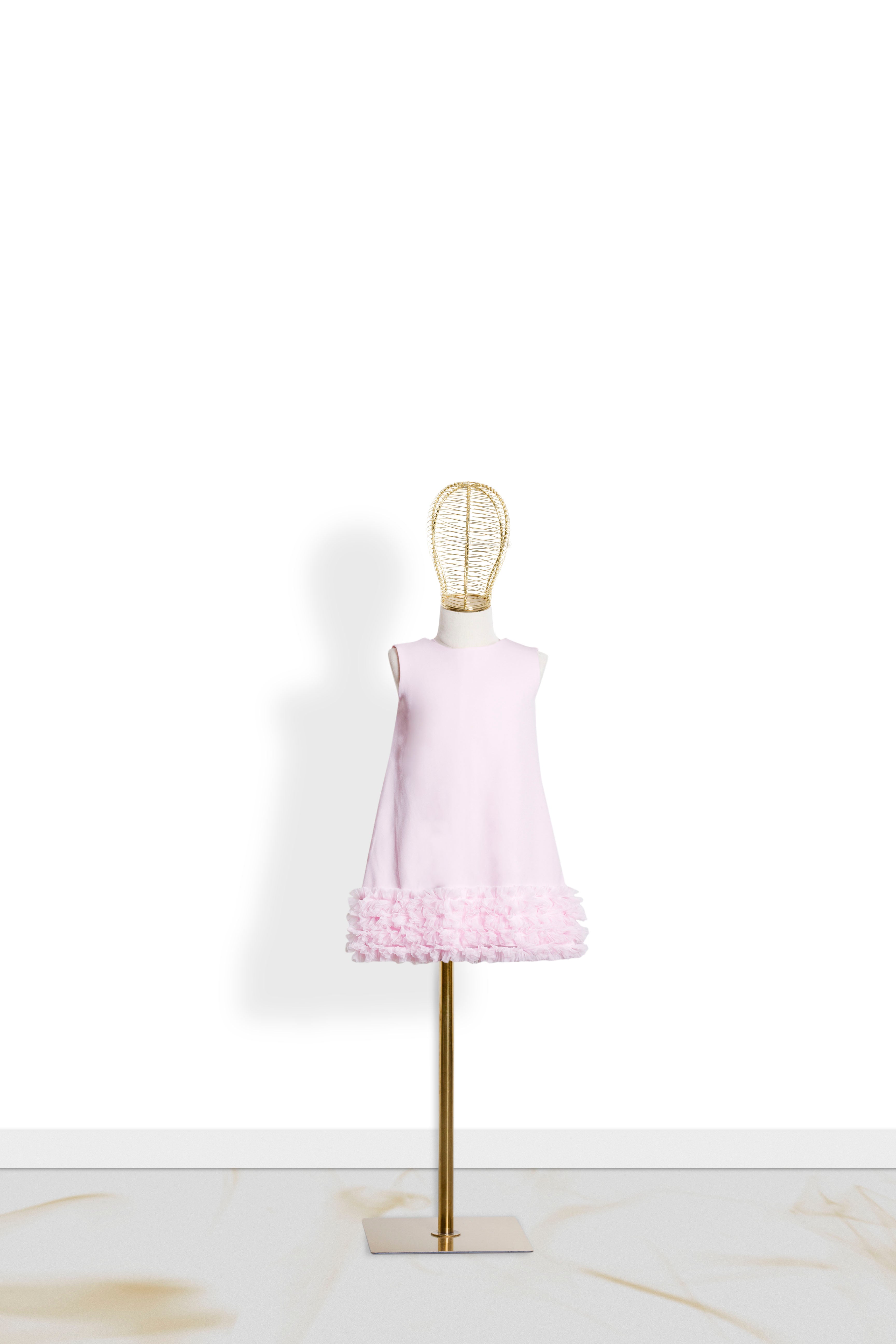 Abito Neonata Campana Chic '60 Light Pink