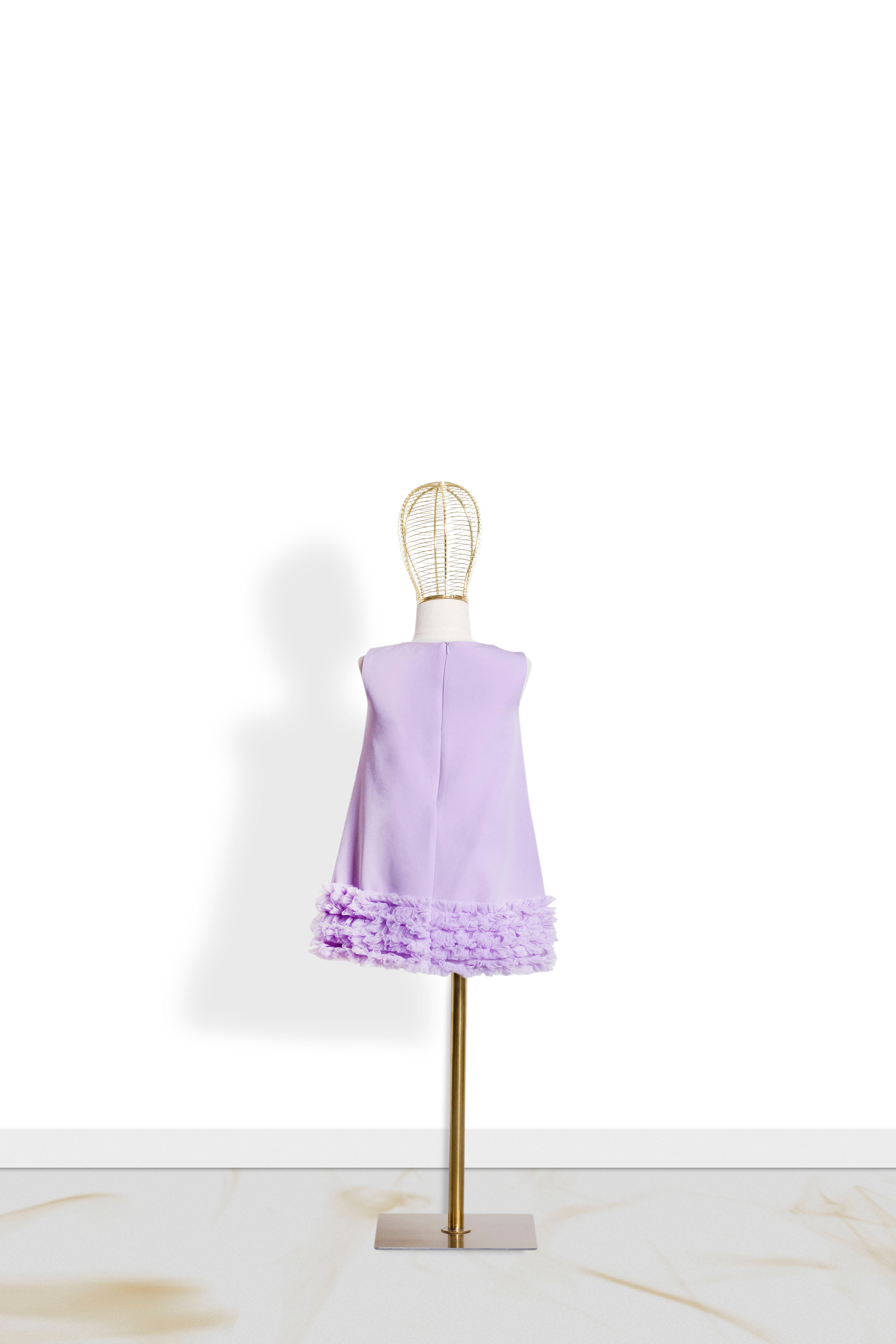 Abito Neonata Campana Chic '60 Violet