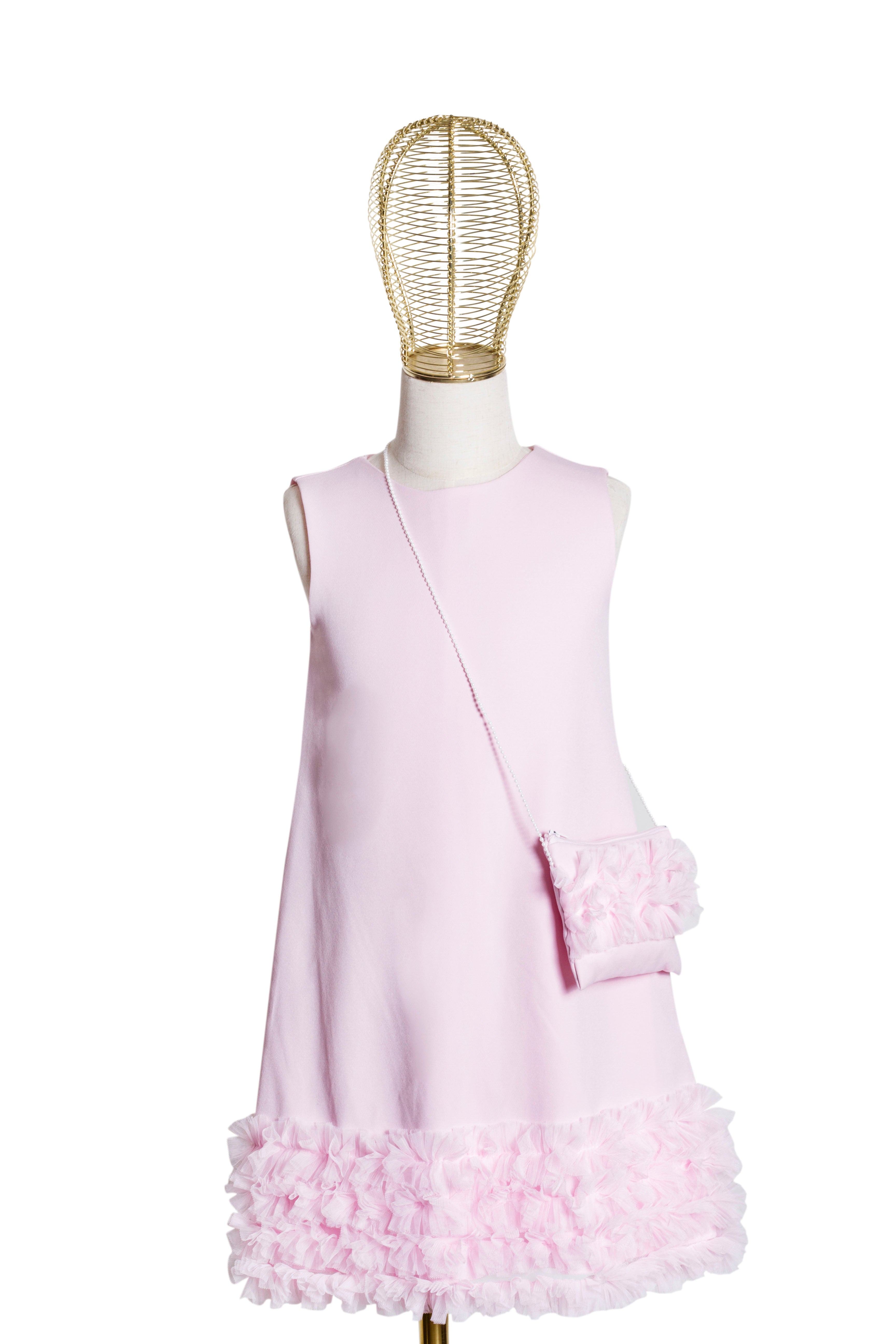 Abito Bambina Campana Chic '60 Light Pink