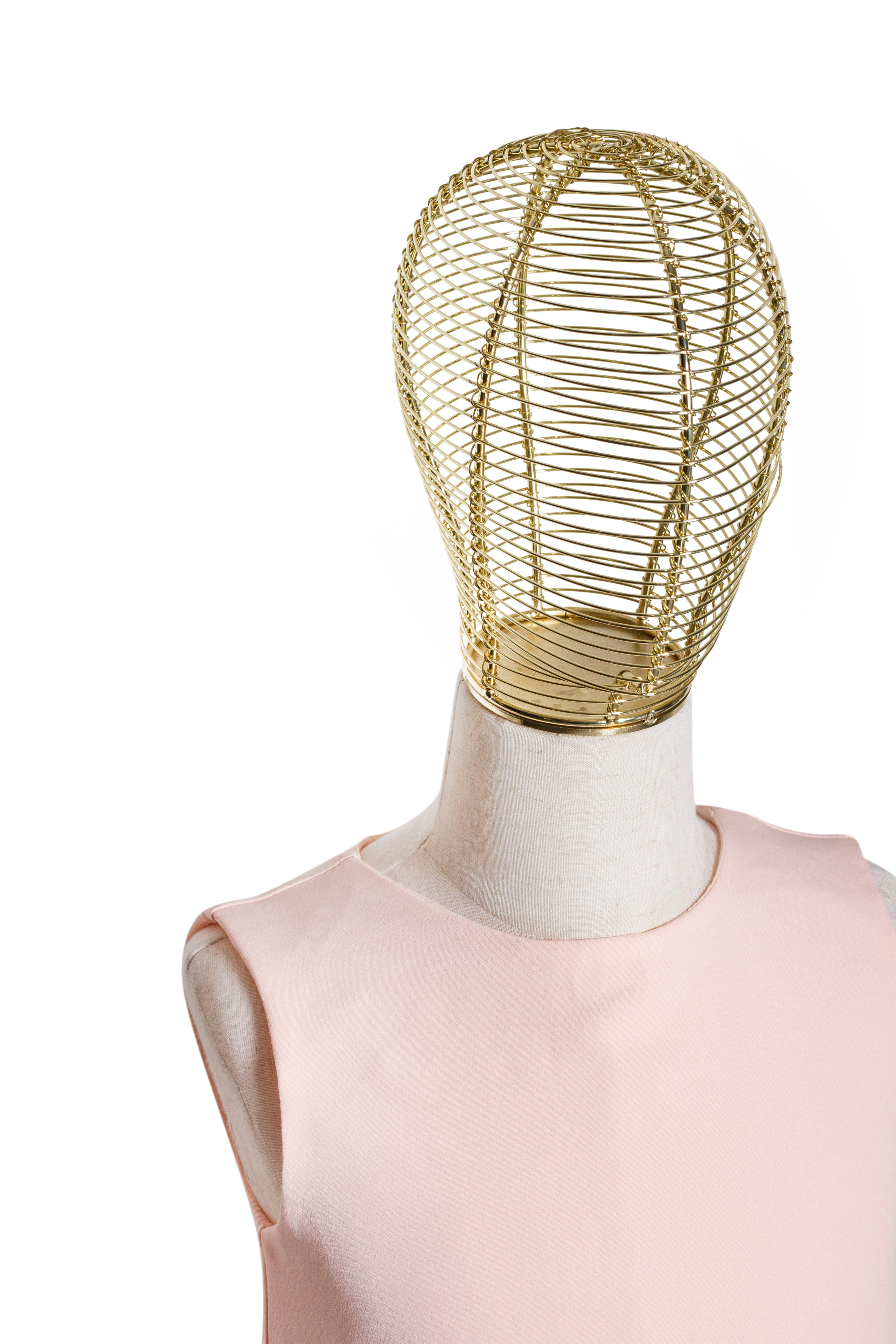 Abito Bambina Campana Chic '60 Pesca