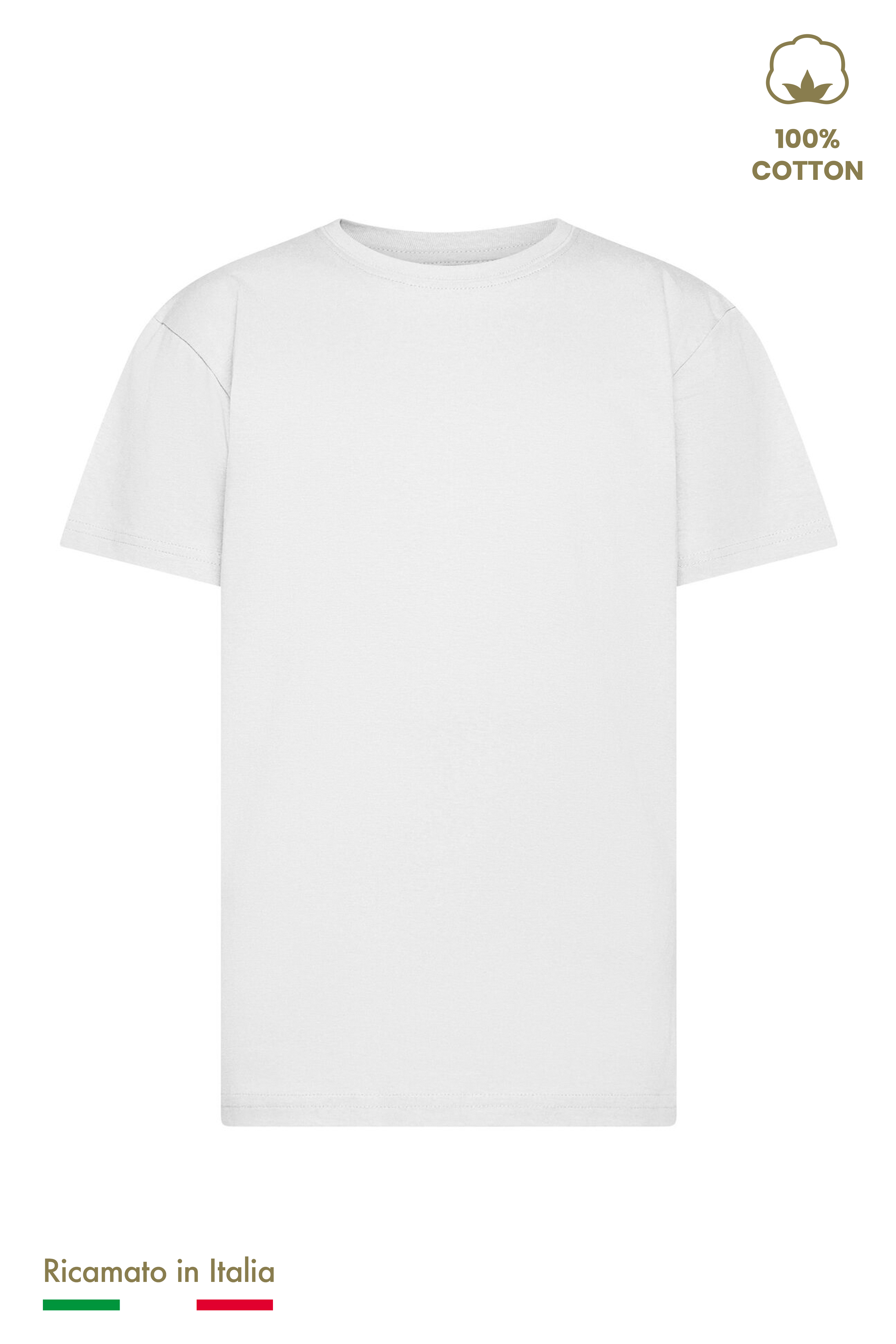 T-Shirt Bambino 100% Cotone - Personalizzato