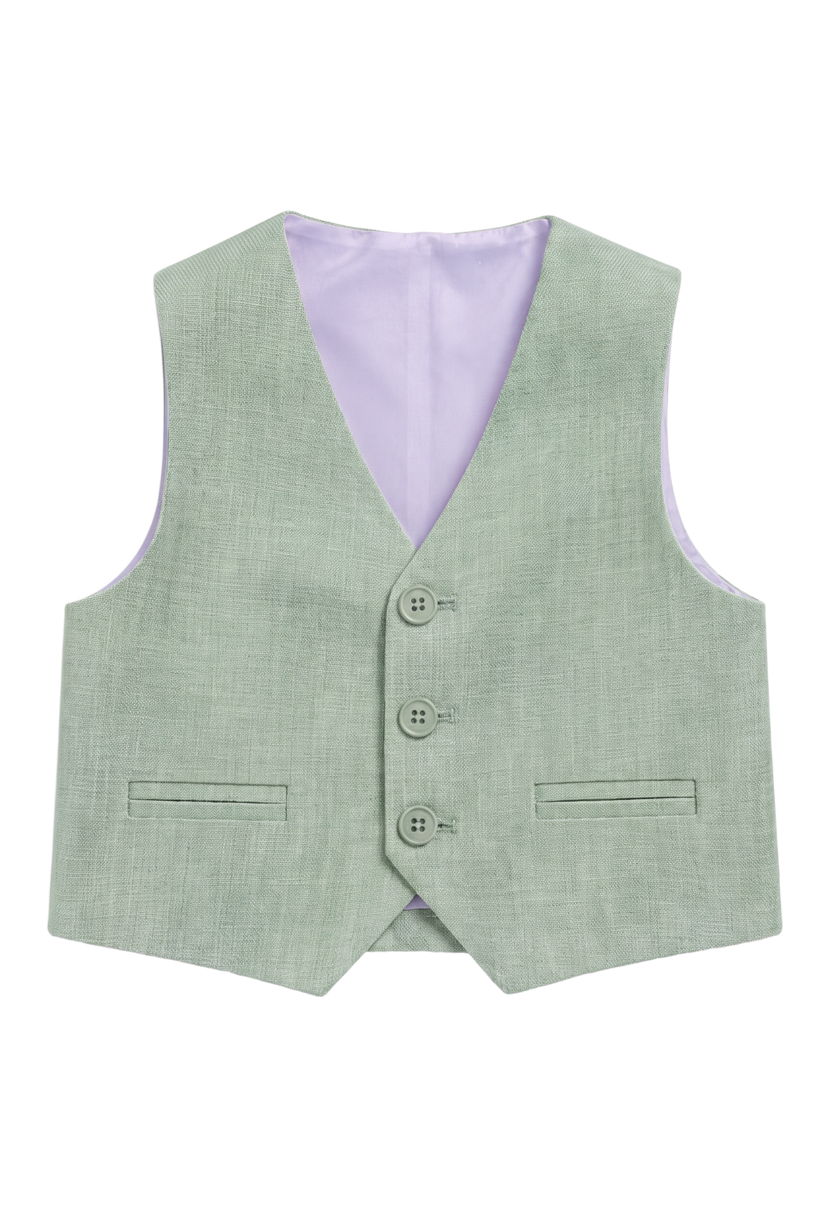 Gilet Battesimo Bimbo Verde Salvia