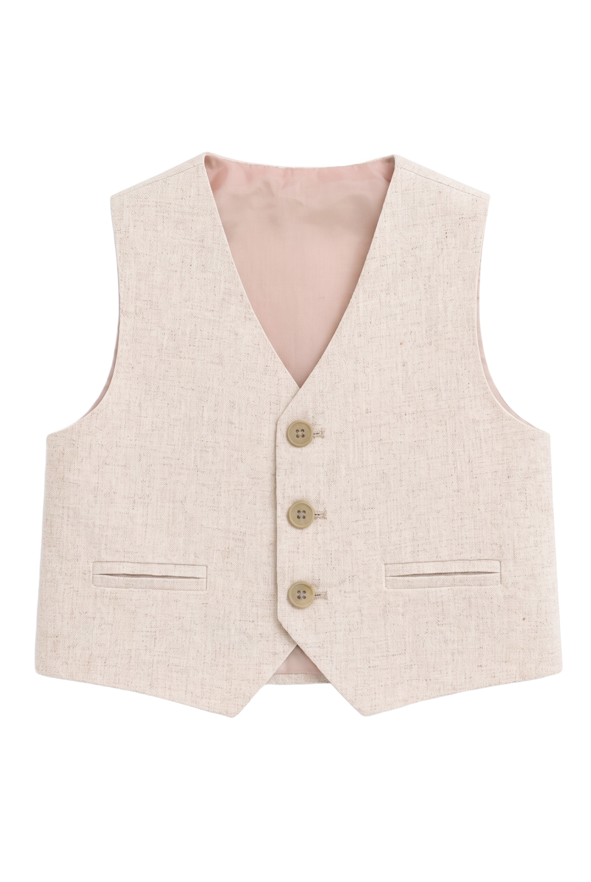 Gilet Battesimo Bimbo Sabbia