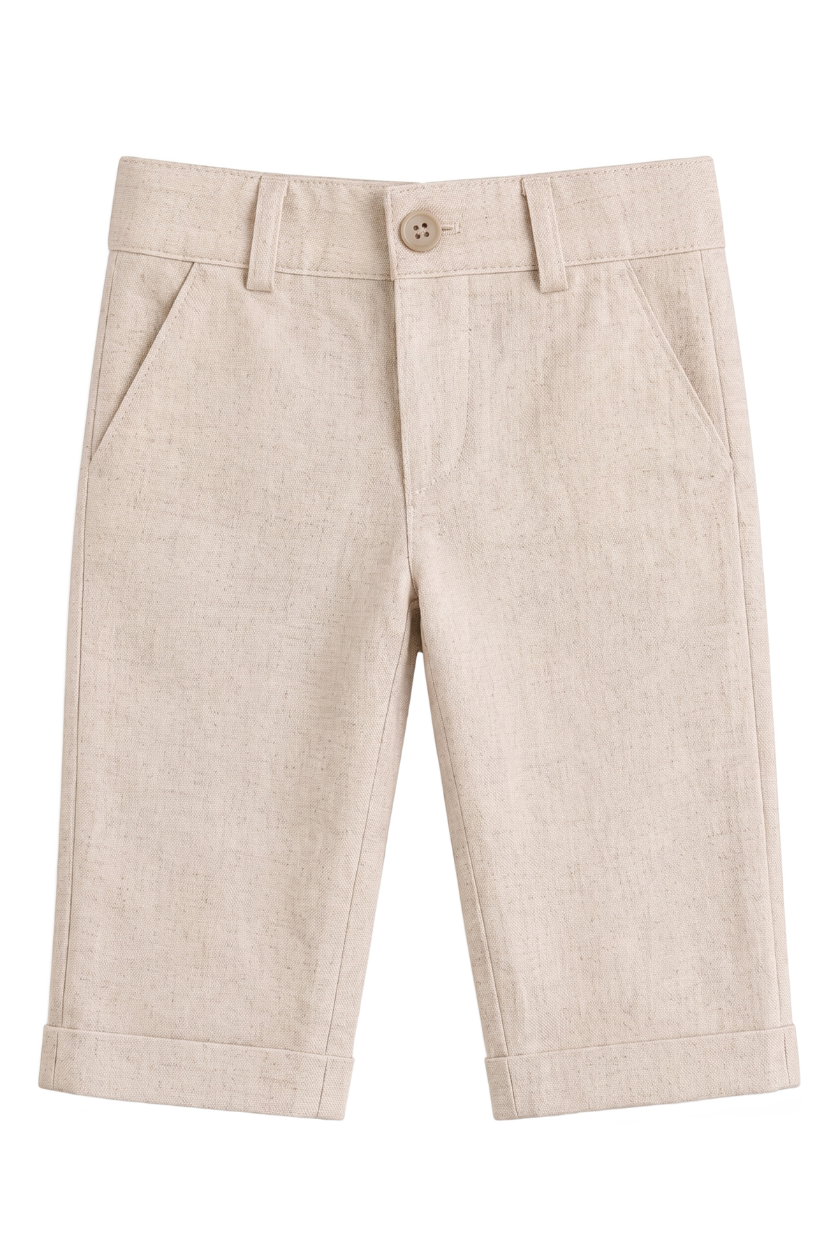 Pantalone Battesimo Bimbo Sabbia