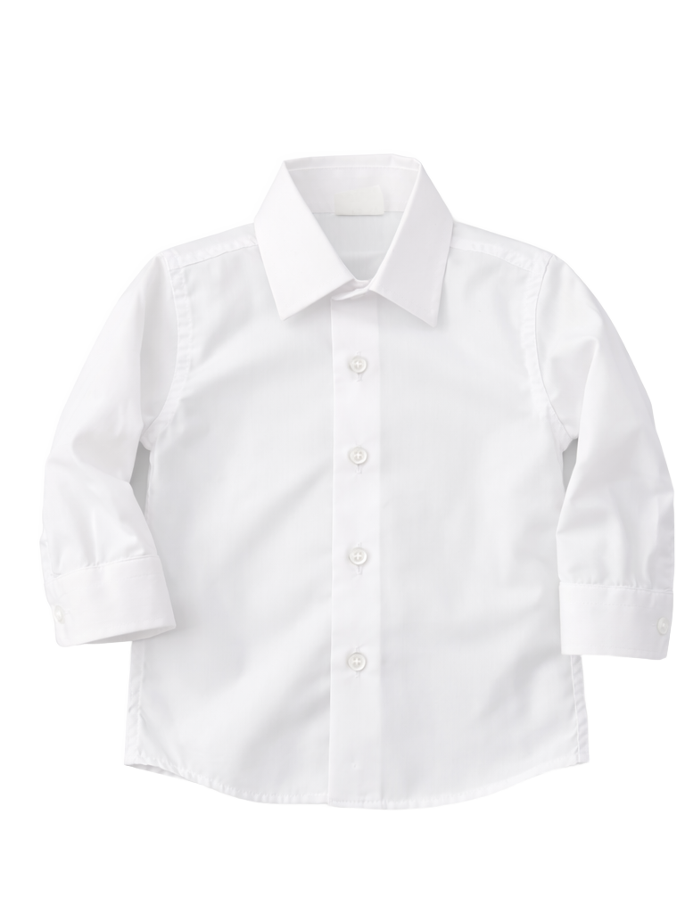 Camicia Battesimo Bimbo Bianca