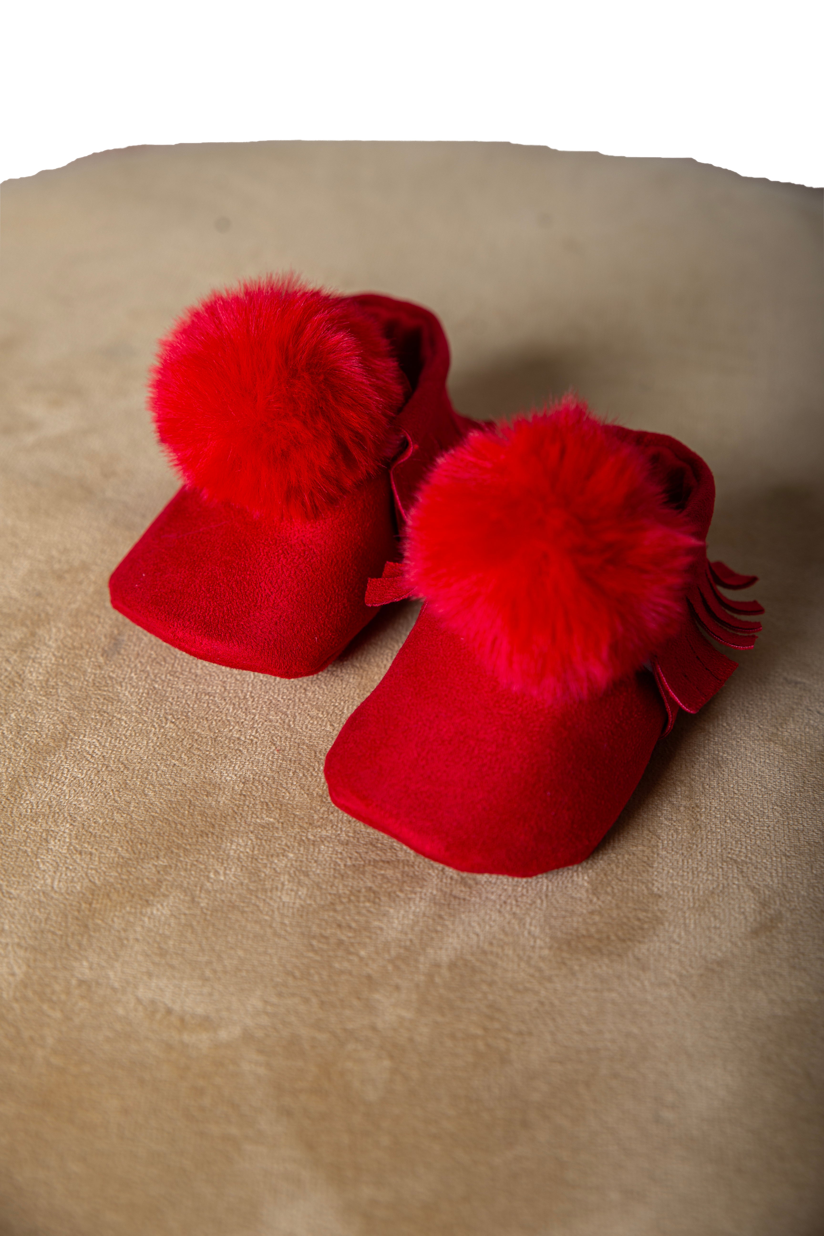 Ballerina Rossa Neonata Natale