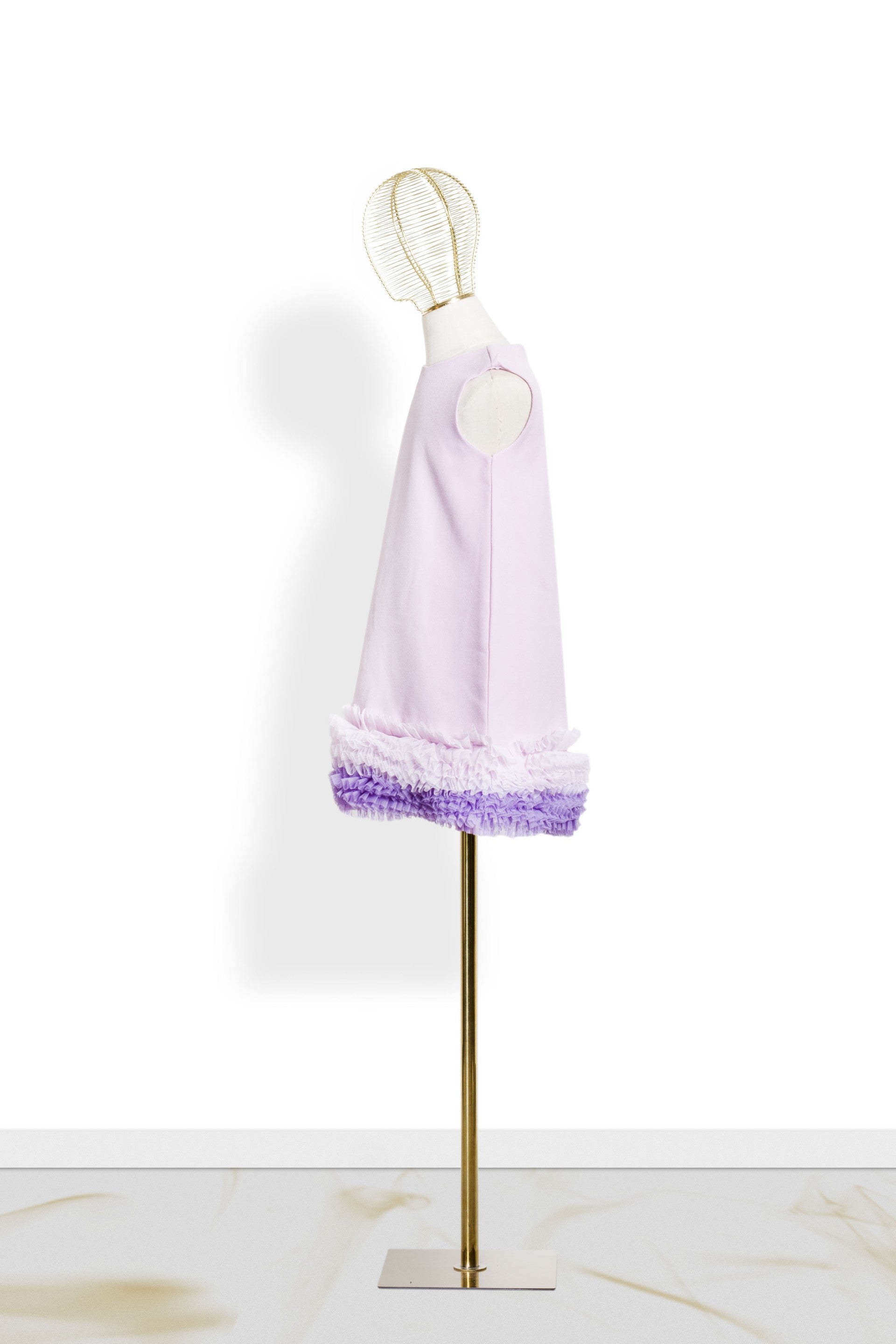 Abito Bambina Campana Rosa Chic '60