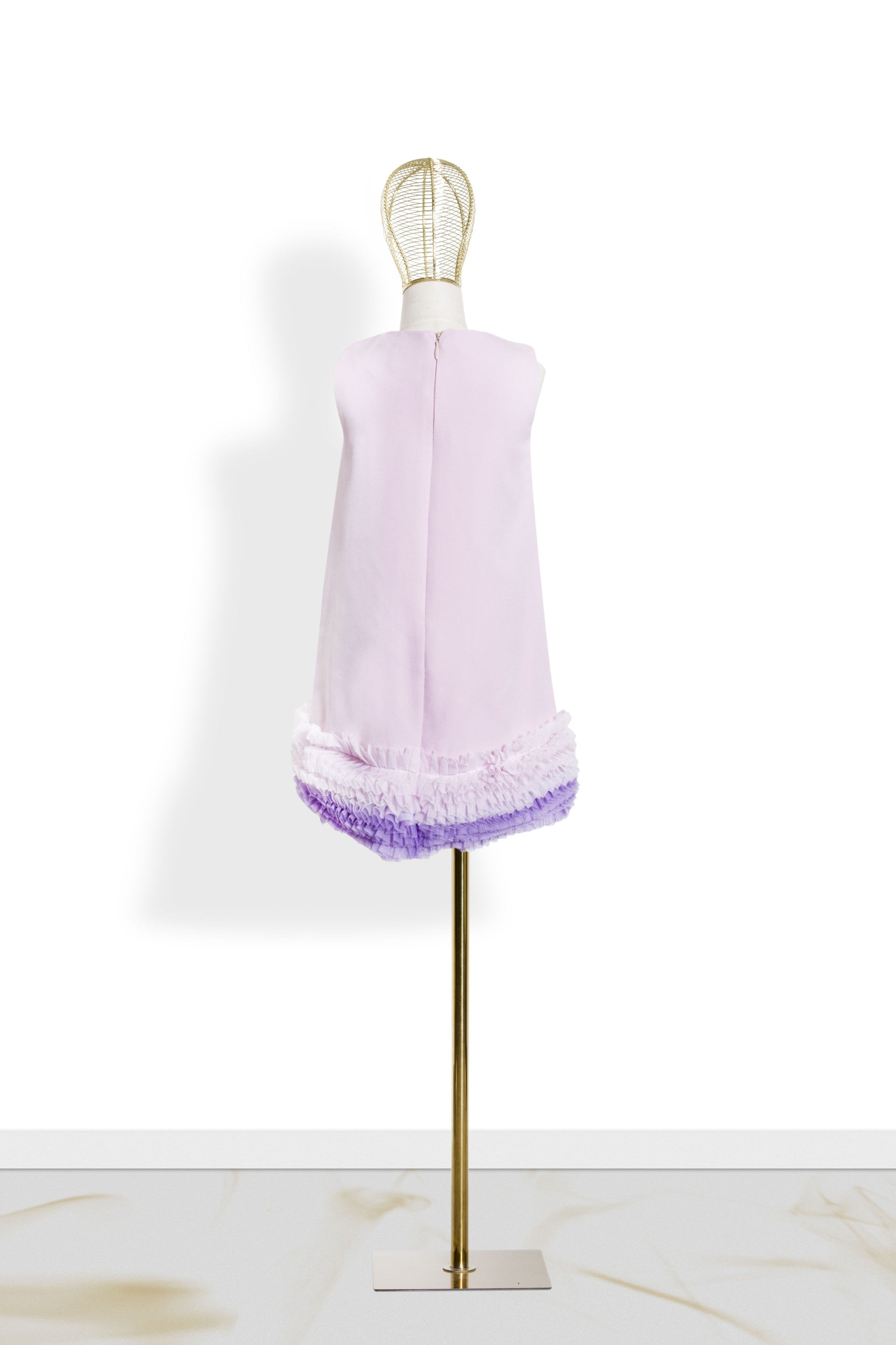 Abito Bambina Campana Rosa Chic '60