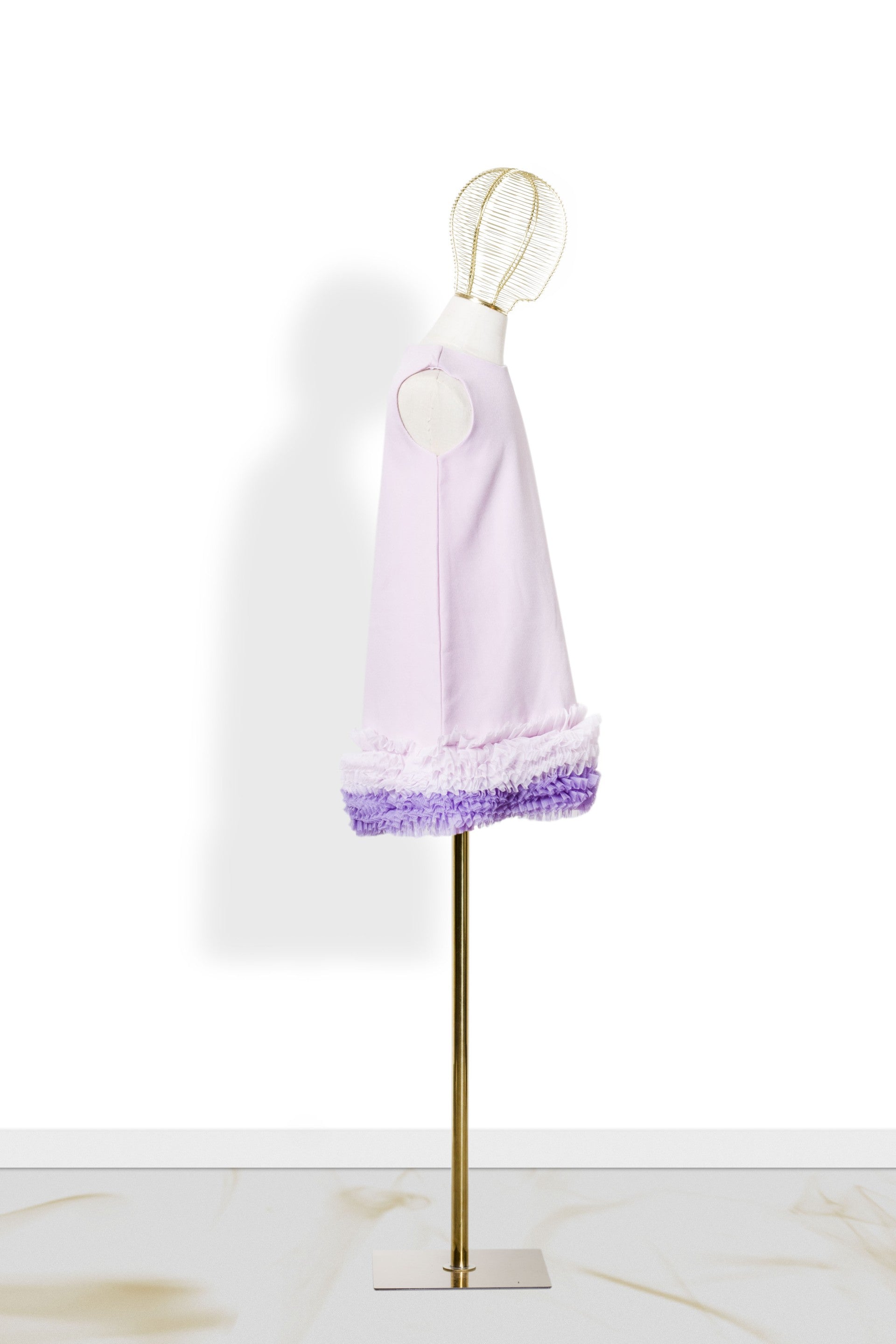 Abito Bambina Campana Rosa Chic '60