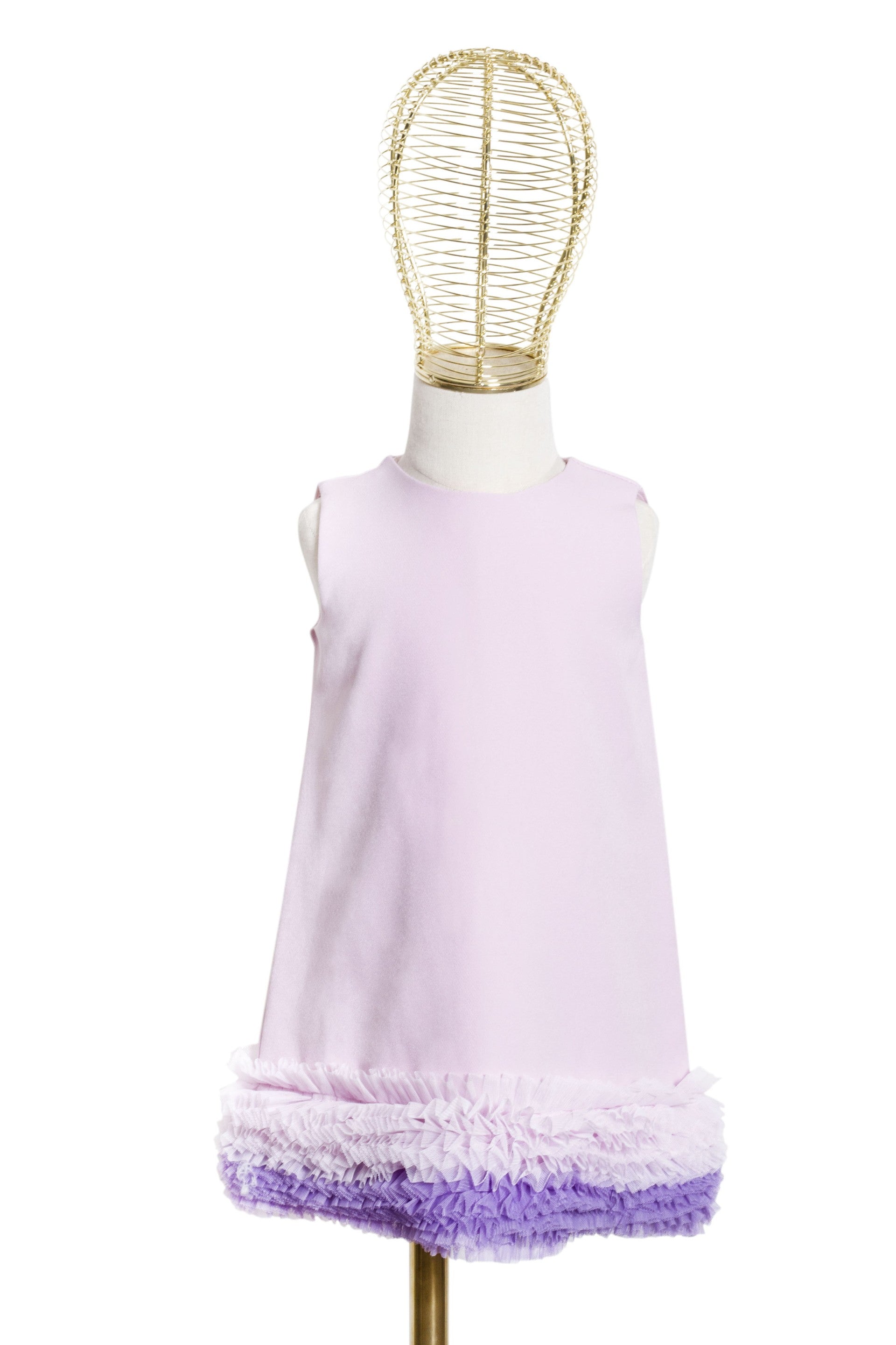 Abito Bambina Campana Rosa Chic '60